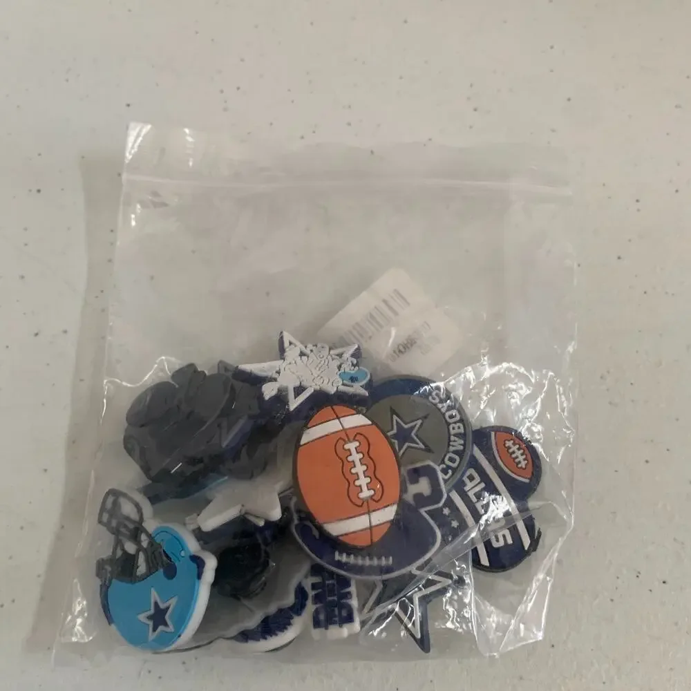 Jibbitz Cowboys 14 PCS Charms For Crocs Shoe Charms Adult Kids Boys Girls